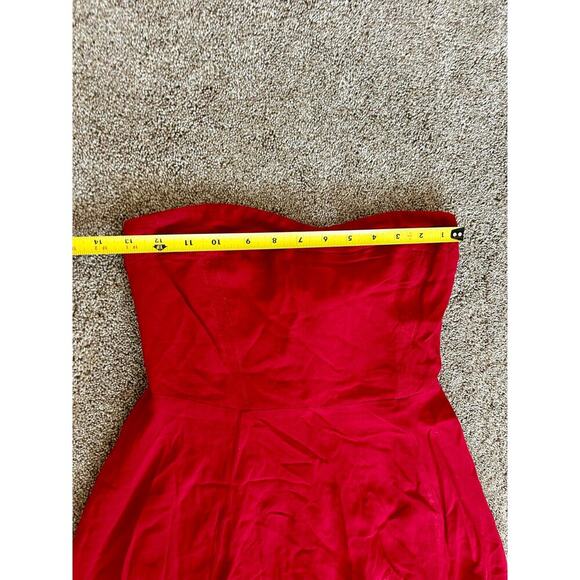 Express Strapless Fit & Flare Dress size XS - Picture 2 of 6
